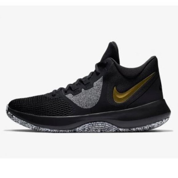 Nike Other - Nike Air Precision 2 Black Metallic Gold Running shoes F250